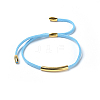 Adjustable Faux Suede Cord Bracelets BJEW-JB04216-05-1