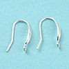925 Sterling Silver Hoop Earring Findings STER-H107-03S-2