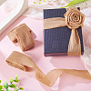 3 Rolls Frayed Polyester Ribbon OCOR-TA0002-97E-8
