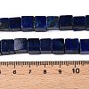 Natural Lapis Lazuli Dyed Beads Strands G-T139-8x8-44-5