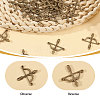 100Pcs Tibetan Style Alloy Pendants FIND-CA0010-59AB-4