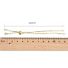 Rack Plating Brass Chain Bracelet Making LS-KK-A142-017G-4