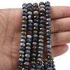 Natural Dumortierite Bead Strands G-D344-A15-2