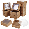 Foldable Square Paper Storage Gift Boxes LS-CON-WH0110-42C-03-1