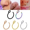 316 Surgical Stainless Steel Clip on Nose Rings WGA7223-04-2