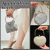 2Pcs Alloy Crystal Rhinestone Bag Handles DIY-PH0028-95P-5