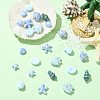 24Pcs 8 Styles Handmade Porcelain Beads PORC-FS0001-46C-6