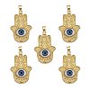 5Pcs Brass Pendant KK-SZ0004-18-1