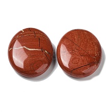 Oval Natural Red Jasper Thumb Worry Stone for Anxiety Therapy G-P486-03E