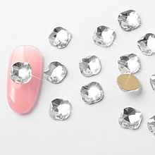 Flat Back Glass Rhinestone Cabochons MRMJ-T009-049K