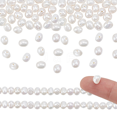 1 Strand Natural Cultured Freshwater Pearl Beads Strands PEAR-GO0001-26-1