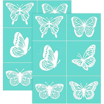 Self-Adhesive Silk Screen Printing Stencil DIY-WH0173-021-D-1