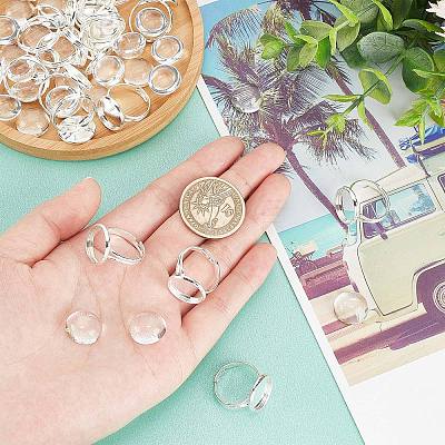 DIY Finger Rings Making Kits DIY-SC0020-61-1