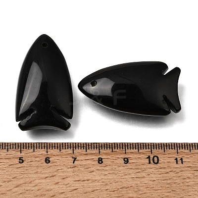 Natural Obsidian Pendants GG-CBA6D08-B04-1
