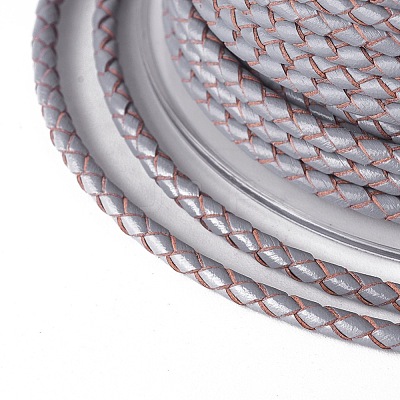 Braided Cowhide Cord WL-I004-3mm-D-04-1