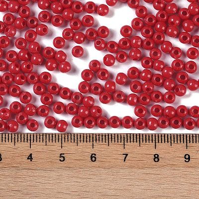 Opaque Acrylic Beads SACR-A007-01B-15-1