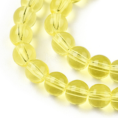 Transparent Glass Beads Strands LS-GLAA-T032-T4mm-12-1