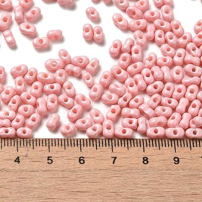 Baking Paint Glass Seed Beads SEED-K009-01A-17-1