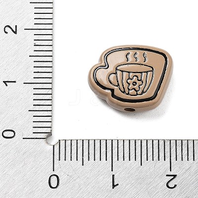 Spray Painted Alloy Beads LS-FIND-C064-01C-1