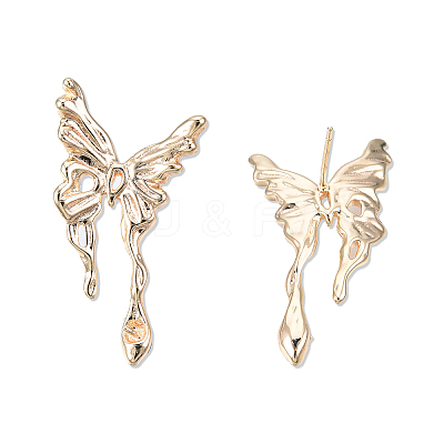Brass Stud Earring Findings KK-N232-429LG-B-1