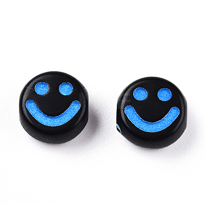 Opaque Craft Acrylic Beads MACR-T009-14-1
