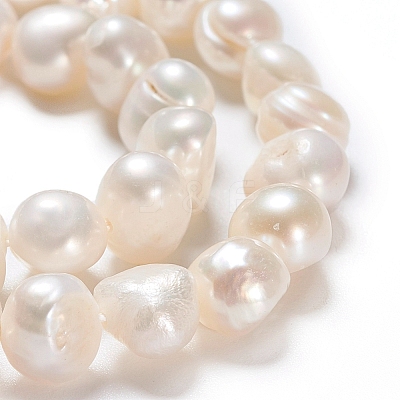 Natural Cultured Freshwater Pearl Beads Strands PEAR-I004-08A-1
