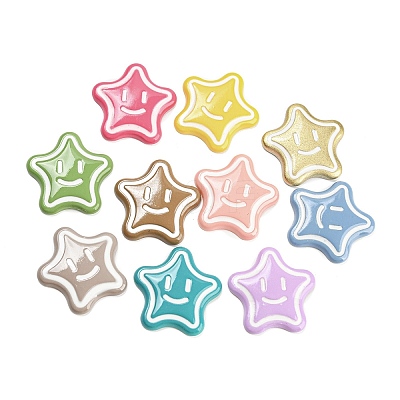 Opaque Resin Cabochons X-RESI-D003-06-1