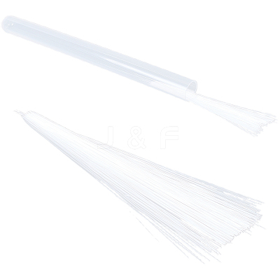 250Pcs Plastic Simulated Animal Whiskers for Crafts Needle Felting DIY-WH20050-10-1