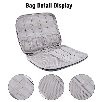 Nylon Watch Bands Storage Bag ABAG-WH0038-20A-1