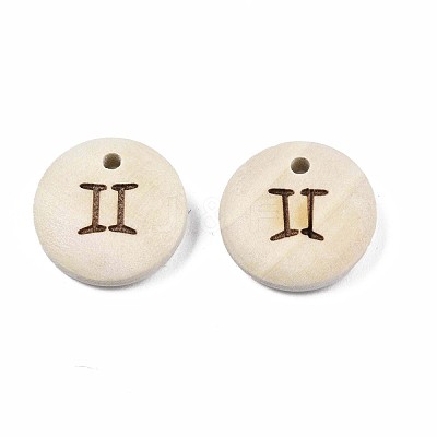 Laser Out Wood Pendants WOOD-S053-51K-1
