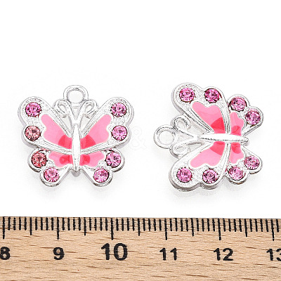 Alloy Enamel Pendants FIND-WH0417-27F-1