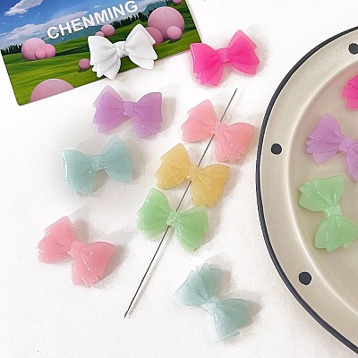 Imitation Jelly Acrylic Beads OACR-N138-15-1