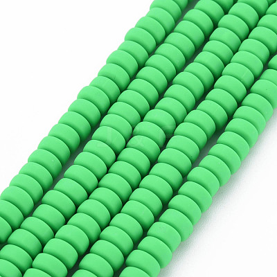 Handmade Polymer Clay Beads Strands CLAY-N008-128-1