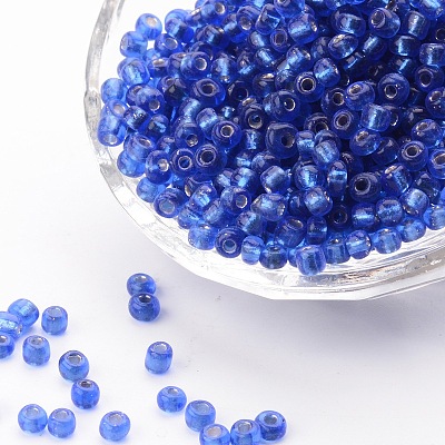 (Repacking Service Available) 6/0 Glass Seed Beads SEED-C014-4mm-28-1