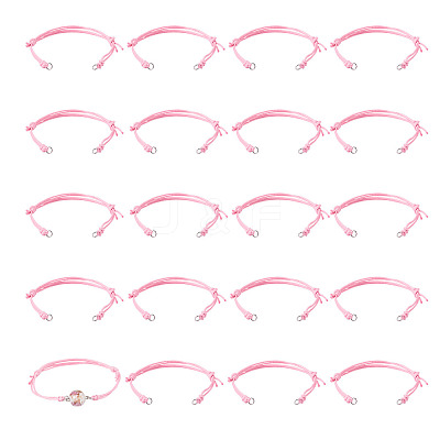 20Pcs Adjustable Korean Waxed Polyester Cord Bracelet Making BJEW-TAC0051-08-1