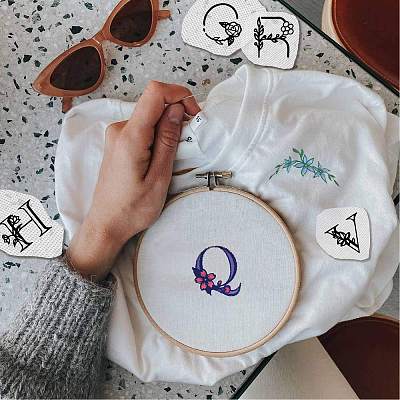 PVA Water-soluble Embroidery Aid Drawing Sketch DIY-WH0514-005-1