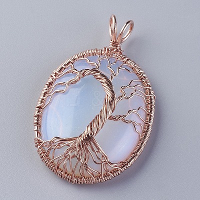 Opalite Big Pendants G-G771-C07-1