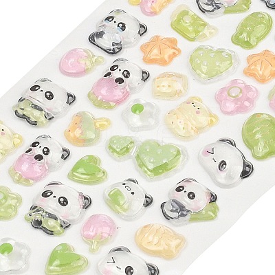 Epoxy Resin 3D Puffy Stickers DIY-G122-01J-1