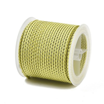 11M Polyester Braided Cord with Cotton Core & Metallic Thread OCOR-Z006-01-14-1