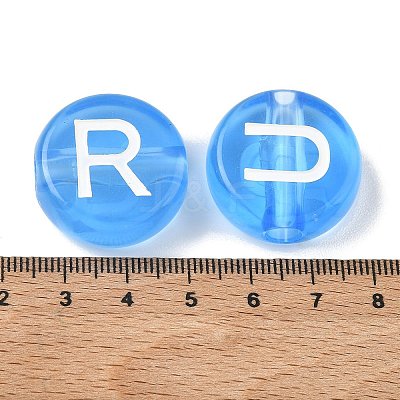 Transparent Acrylic European Beads MACR-K365-02B-03-1