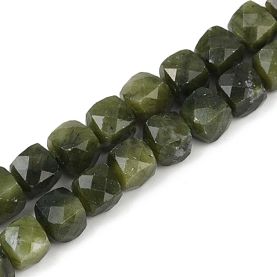 Natural Chinese Southern Jade Beads Strands G-H078-C40-6mm-1