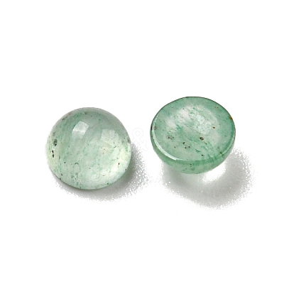 Natural Green Aventurine Cabochons G-H309-03-45-1