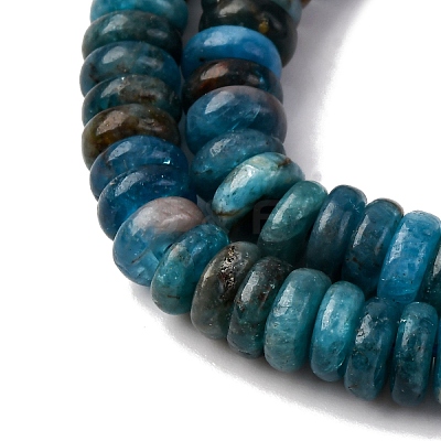 Natural Apatite Heishi Beads Strands G-NH0066-A01-2x6mm-1