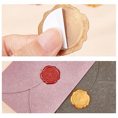 Adhesive Wax Seal Stickers DIY-WH0201-08D-1