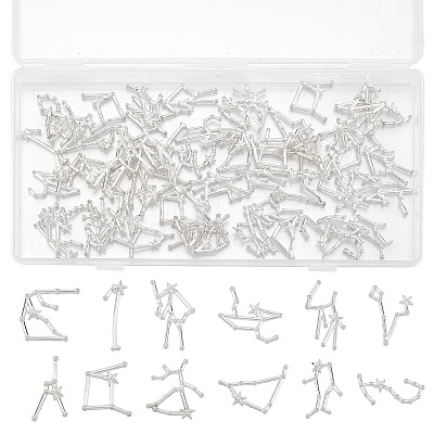 6 Sets Zinc Alloy Cabochons FIND-LP0001-67-1