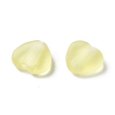 Heart Transparent PVC Plastic Cord Lock for Mouth Cover KY-D013-03E-1
