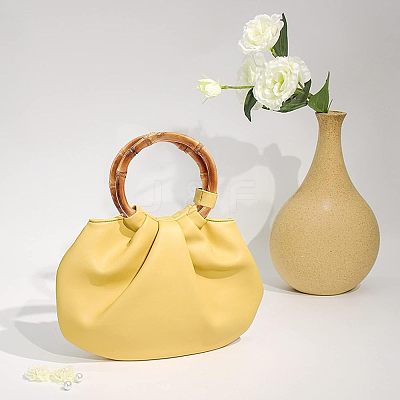 Wood Bag Handle FIND-WH0043-26-1