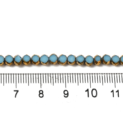 Electroplate Glass Beads Strands EGLA-P061-01A-01-1