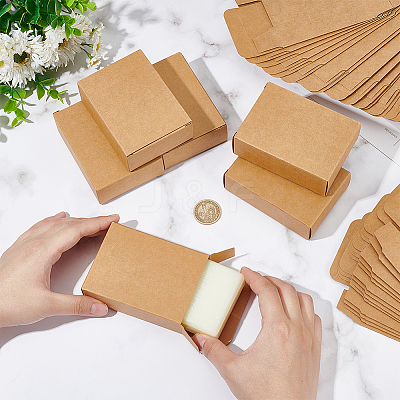 Kraft Paper Mailer Boxes CON-WH0093-09-1