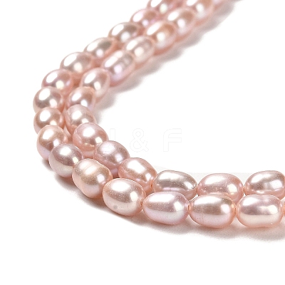 Natural Cultured Freshwater Pearl Beads Strands PEAR-E016-162-1